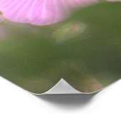 Roze ventilatorfoto-Poster Poster (Hoek)