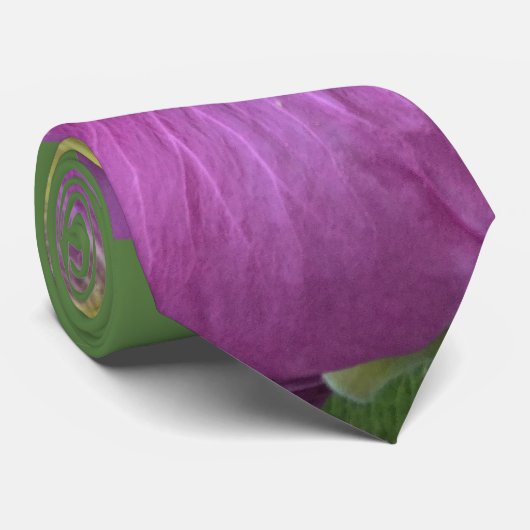 Roze ventilatorfoto-Stropdas Stropdas (Opgerold)