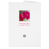 Roze ventilatorkaart (Achterkant)