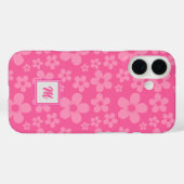 Roze ventilatorkracht Case-Mate iPhone case (Achterkant (horizontaal))