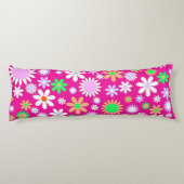 Roze ventilatorkracht lichaamskussen (Achterkant)