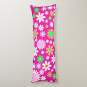 Roze ventilatorkracht lichaamskussen (Achterkant (Verticaal))