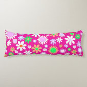 Roze ventilatorkracht lichaamskussen (Voorkant)