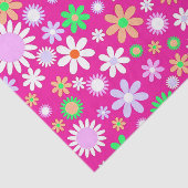 Roze ventilatorkracht tissuepapier (Detail)