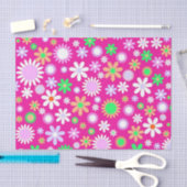 Roze ventilatorkracht tissuepapier (Craft)