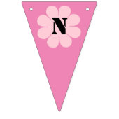 Roze ventilatorkracht vlaggetjes (Derde vlag)