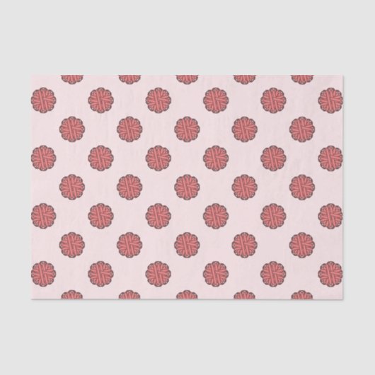 Roze ventilatorlint tissuepapier (Voorkant)