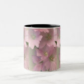 Roze ventilatorMok Tweekleurige Koffiemok (Center)