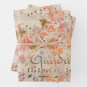 roze ventilatormuziek honingbijen inpakpapier vel (In situ)