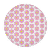 Roze ventilatorontwerp snijplank (Voorkant)