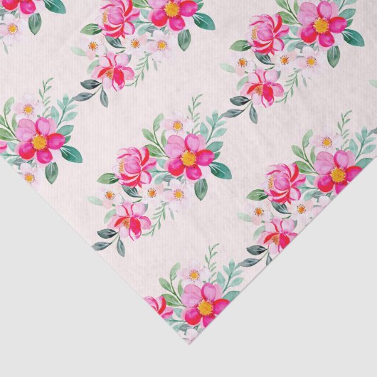 roze ventilatorpatroon afspelen tissuepapier (Detail)