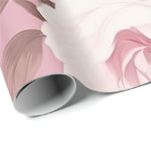  roze ventilatorpatroon cadeaupapier (Rol Hoek)