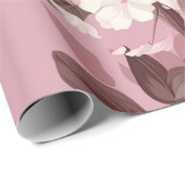 roze ventilatorpatroon cadeaupapier (Rol Hoek)