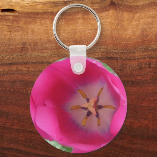 Roze ventilatorSleutelhanger Sleutelhanger (Voorkant)