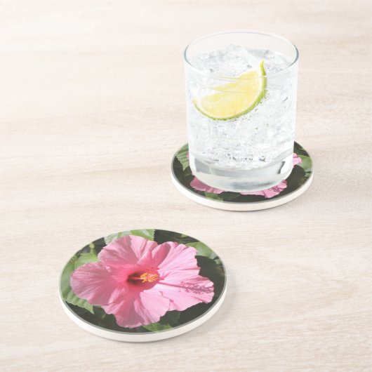 roze ventilatorsteen Onderzetter (Zijkant)