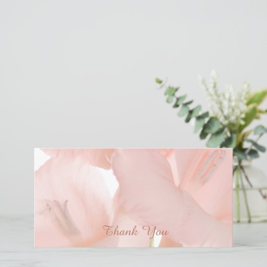 Roze ventilatorsympathie / Memorial Bedankt (Staand voorkant)