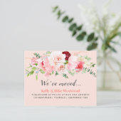 Roze ventilatorWe hebben het nieuwe adres Nieuw st Briefkaart (Staand voorkant)