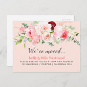 Roze ventilatorWe hebben het nieuwe adres Nieuw st Briefkaart (Voorkant / Achterkant)