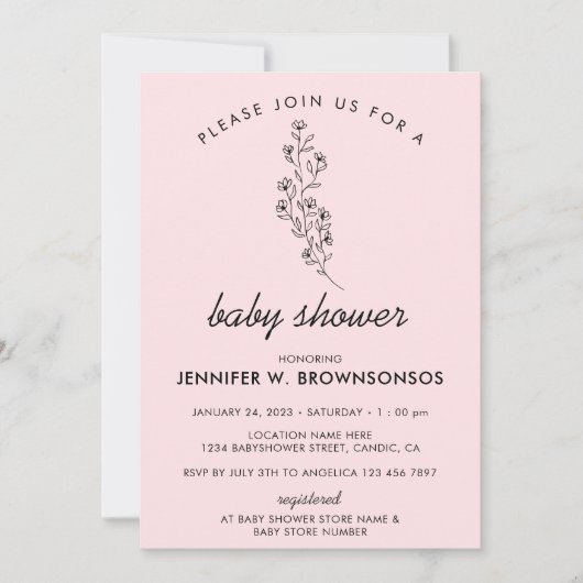 Roze ventilatorzomerreces, sluit u zich aan bij on kaart (Voorkant)