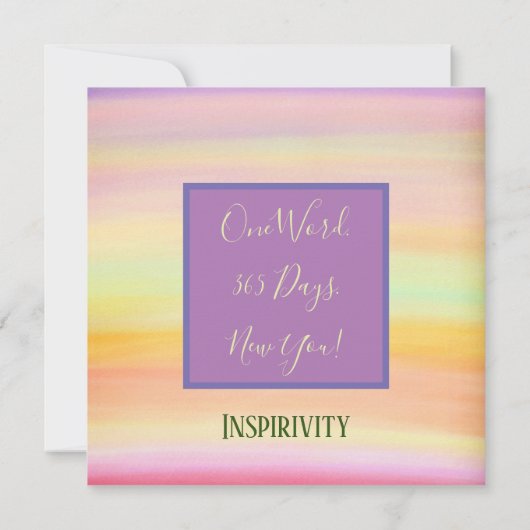  roze verbeteren bloemaanmoediging bedankkaart (Achterkant)