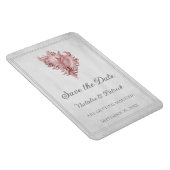 Roze verbind Shell sparen de Magnet van de Datum Magneet (Rechterzijde)