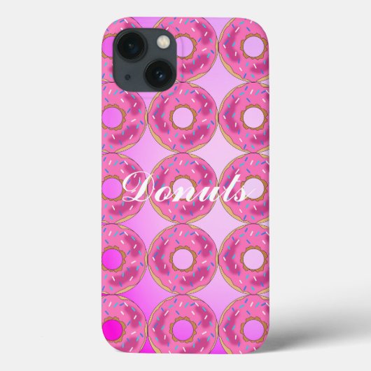 Roze, verbluffende roze donuts Case-Mate iPhone case (Achterkant)