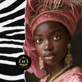 Roze veren hoofdtooi met  Crown Decoupage Tissuepapier