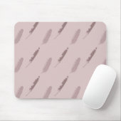 Roze veren muismat (Met muis)