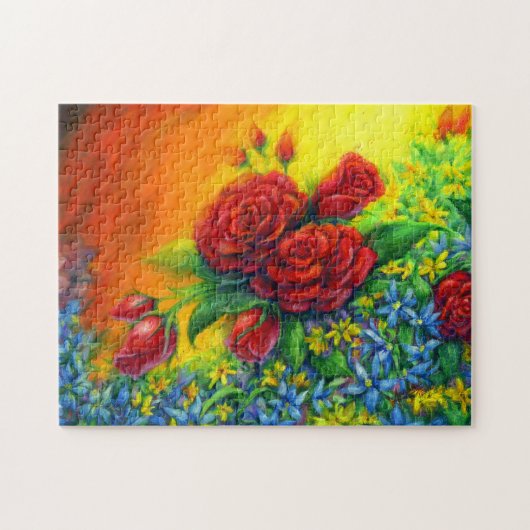 Roze verenkleed legpuzzel (Horizontaal)