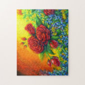 Roze verenkleed legpuzzel (Verticaal)