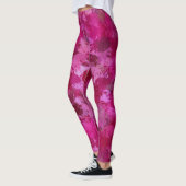 Roze verfbalken leggings (Links)