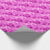 Roze verfijnde textuur cadeaupapier (Hoek)