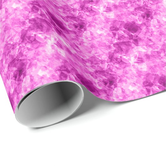 Roze verfijnde textuur cadeaupapier (Rol Hoek)