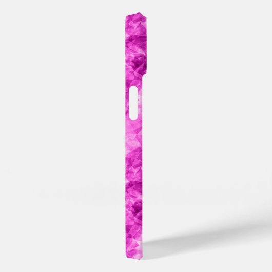 Roze verfijnde textuur Case-Mate iPhone case (Achterkant / Rechts)