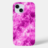 Roze verfijnde textuur Case-Mate iPhone case (Achterkant)