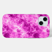 Roze verfijnde textuur Case-Mate iPhone case (Achterkant (horizontaal))