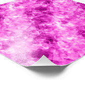 Roze verfijnde textuur foto afdruk (Hoek)