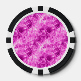 Roze verfijnde textuur pokerchips