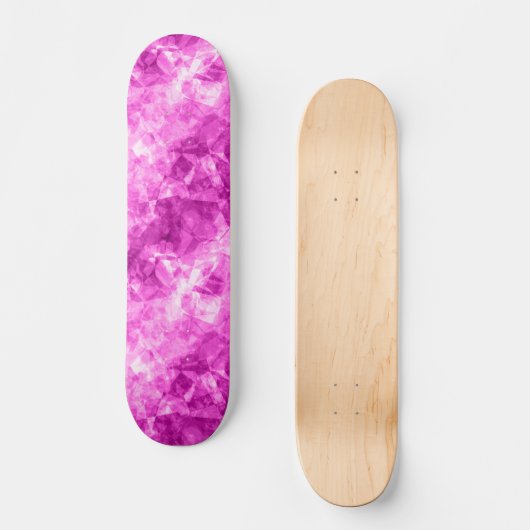 Roze verfijnde textuur skateboard (Voorkant)