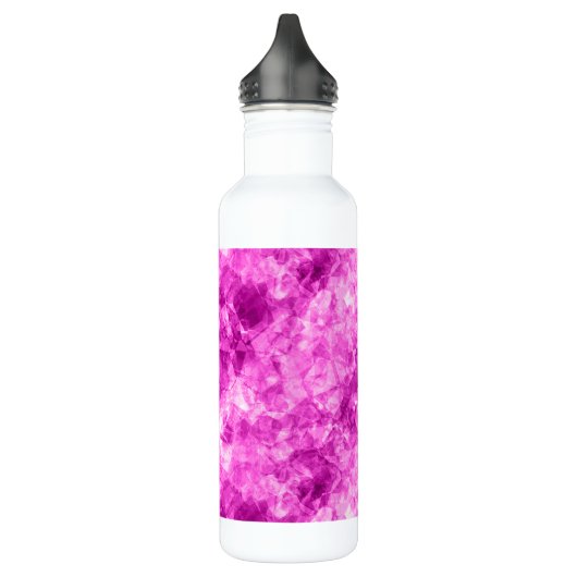 Roze verfijnde textuur waterfles  (Links)