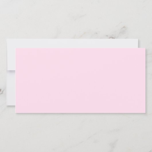 Roze Verjaardag Bedankt Fotokaart Kinderen (Achterkant)