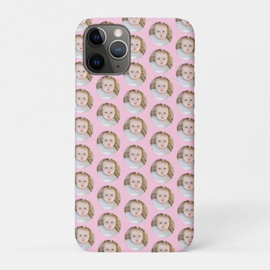 Roze Verjaardag Gepersonaliseerde uw eigen foto Case-Mate iPhone Case (Achterkant)