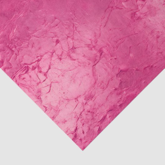 Roze Verjaardag Meisjesachtige Glamour Chique Tissuepapier (Detail)