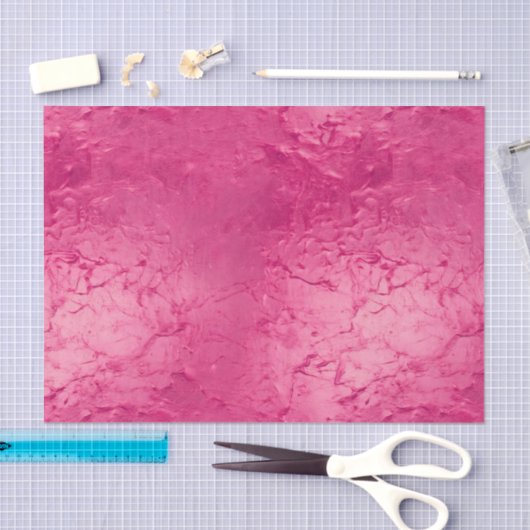 Roze Verjaardag Meisjesachtige Glamour Chique Tissuepapier (Craft)