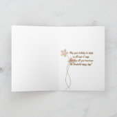 Roze Verjaardag Rozen in tas voor Vriend Kaart (Binnen)