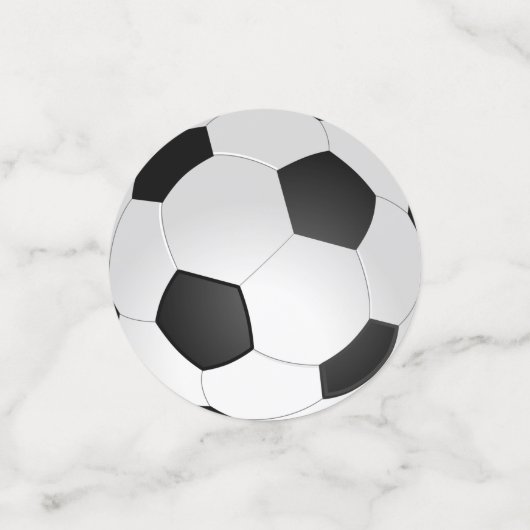 Roze Verjaardag Voetbal Football Verjaardagsfeest Confetti (Kleine voorkant)