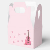 Roze verjaardagscadeau doos bedankdoosjes (Geopend)