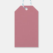 roze verjaardagscadeau Labels Cadeaulabel (Achterkant)