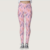  roze verjaardagskaarsen met patroon leggings (Voorkant)