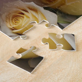 Roze verjaardagstaart legpuzzel (Zijkant)